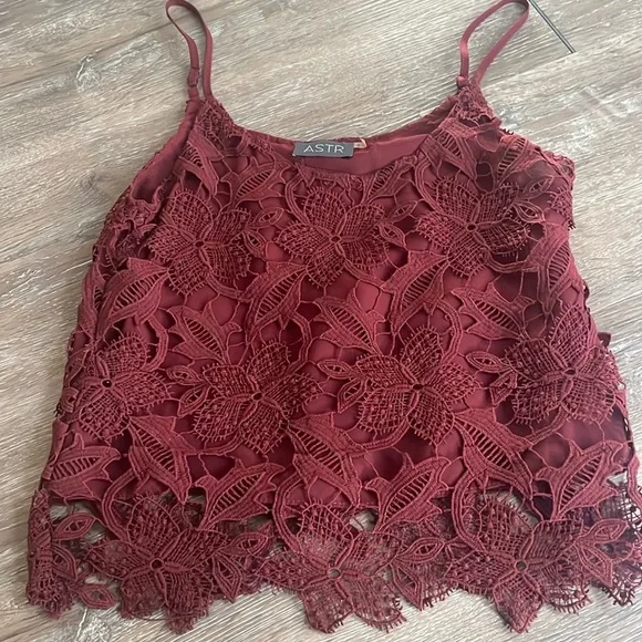 NWOT lace astr tank top - Picture 1 of 5